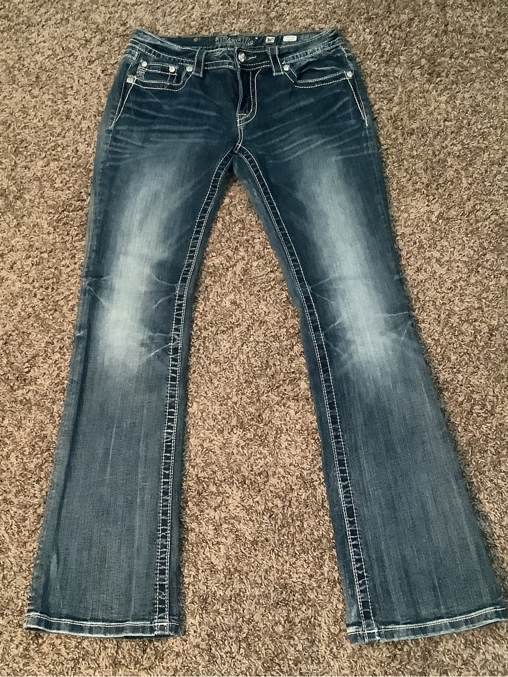 Miss Me signature jeans, boot cut, color: med 207, size: 30 - Picture 10 of 12